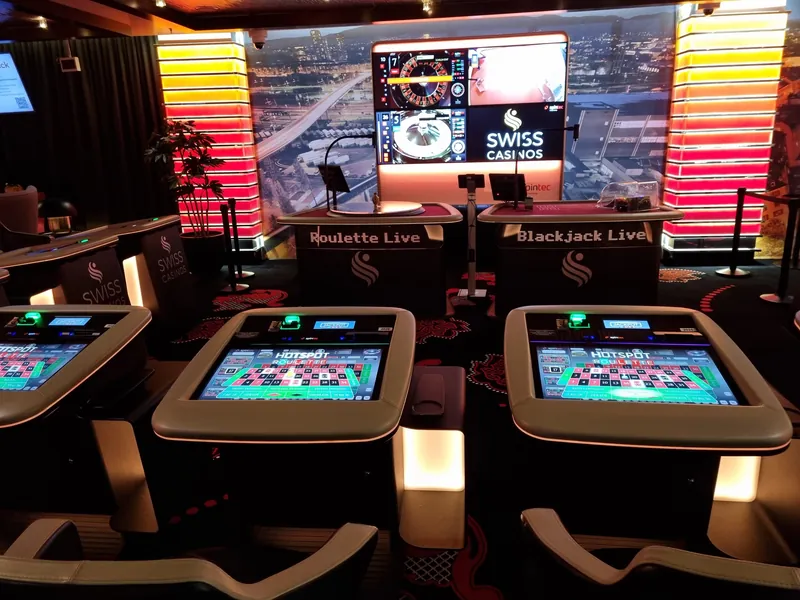 Live-Spiele im Swiss Casino Zürich