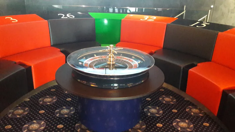 Roulettebereich im Casino Bad Ragaz