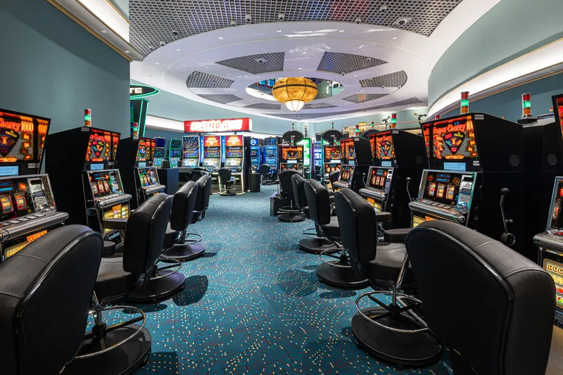 Spielautomatenbereich im Casino Bad Ragaz