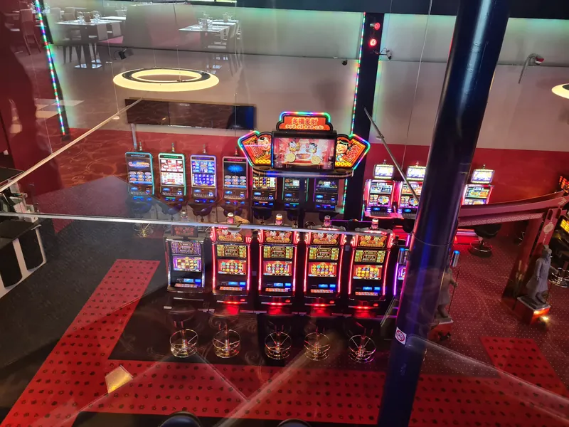 Spielautomaten im Casino Barrière Fribourg