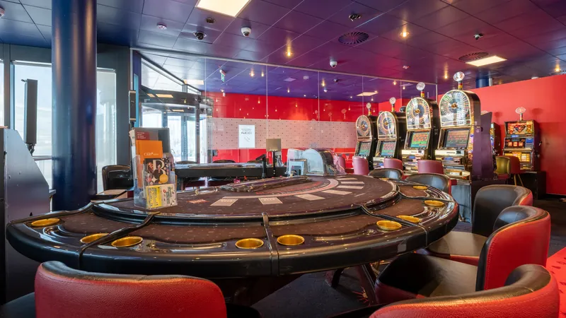 Spieltisch im Casino Barrière Fribourg