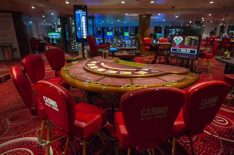 Roulettetisch im Casino du Lac Genève