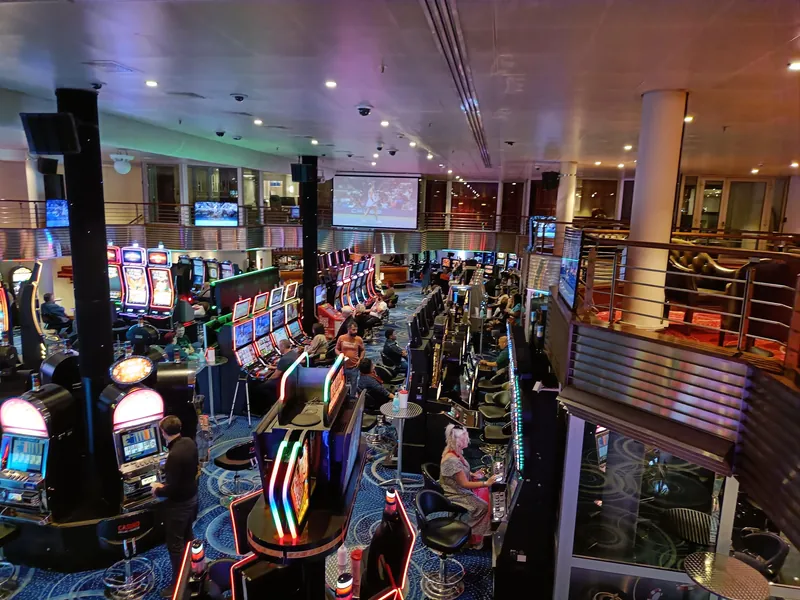Slotbereich im Casino du Lac Genève