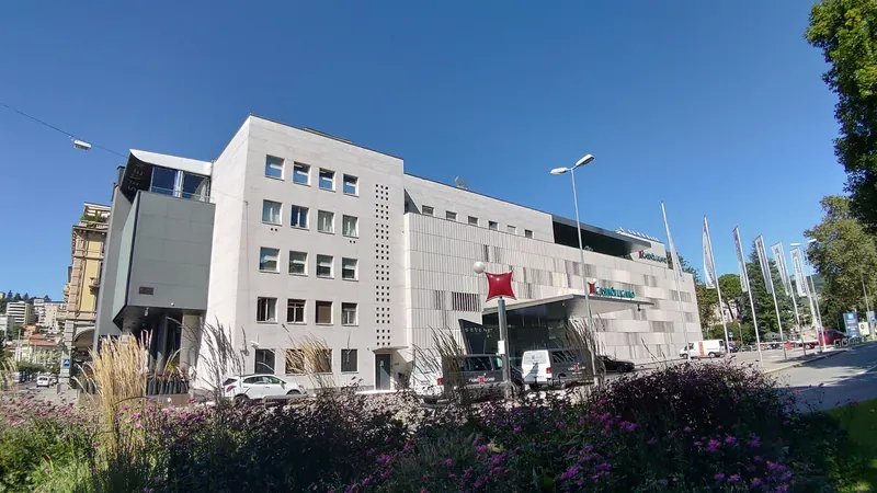 Gebäude des Casinò Lugano bei Tag