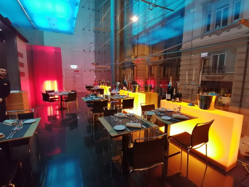 Restaurantbereich im Casinò Lugano
