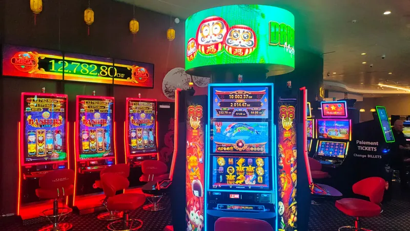 Spielautomaten im Circus Casino Crans-Montana