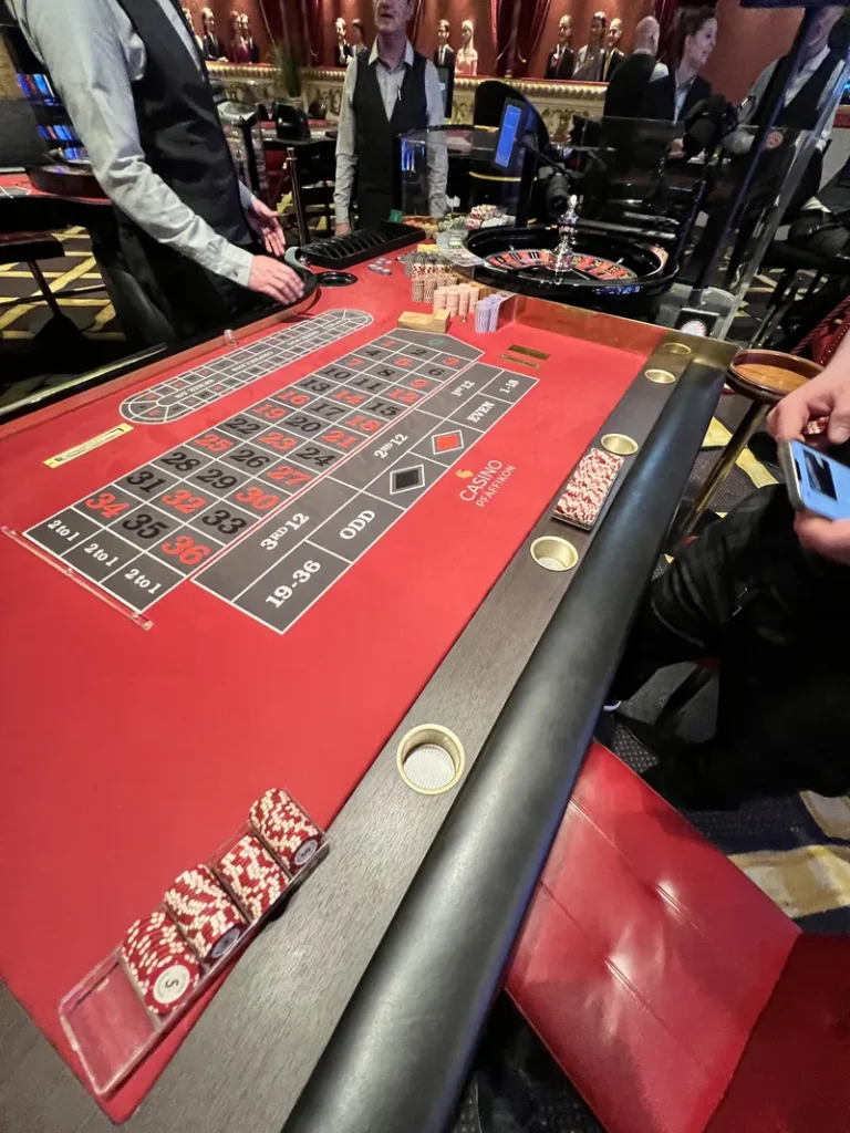 Roulettetisch im Swiss Casino Pfäffikon