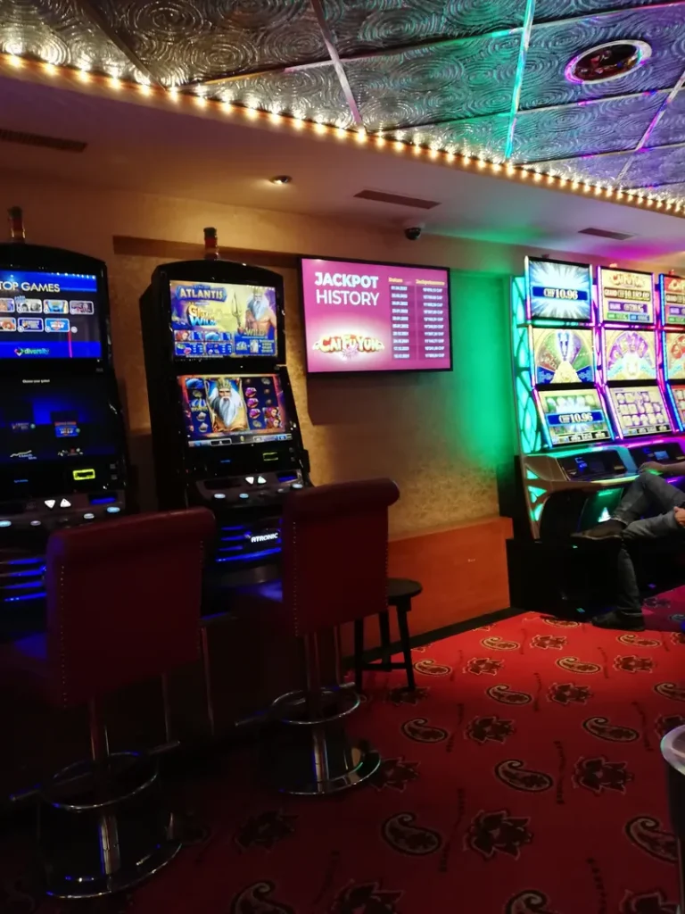 Jackpot-Bereich im Swiss Casino St. Gallen