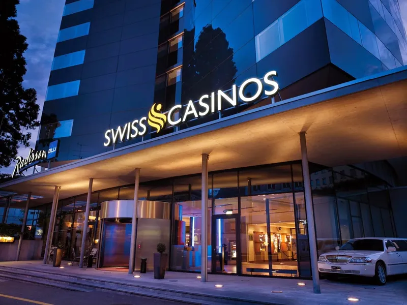 Swiss Casino St. Gallen bei Nacht